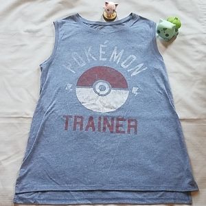 Pokemon trainer juniors sleeveless T shirt